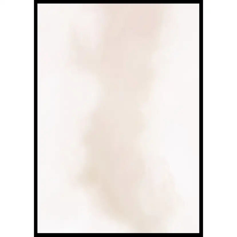 Poster Gallerix Watercolor Faded Brown No2