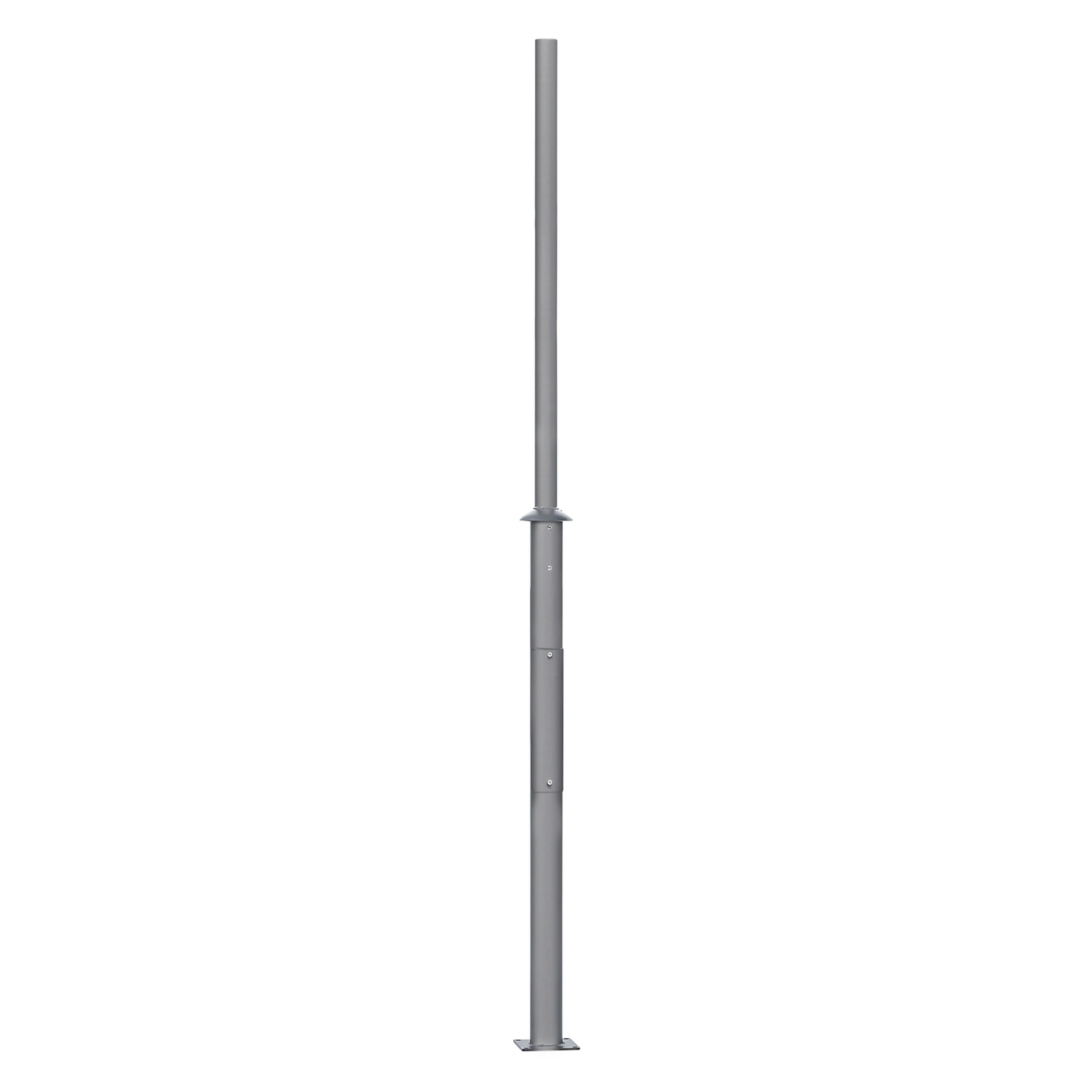 Stolpe FAST 2150mm alu Alugrå, 2150 mm