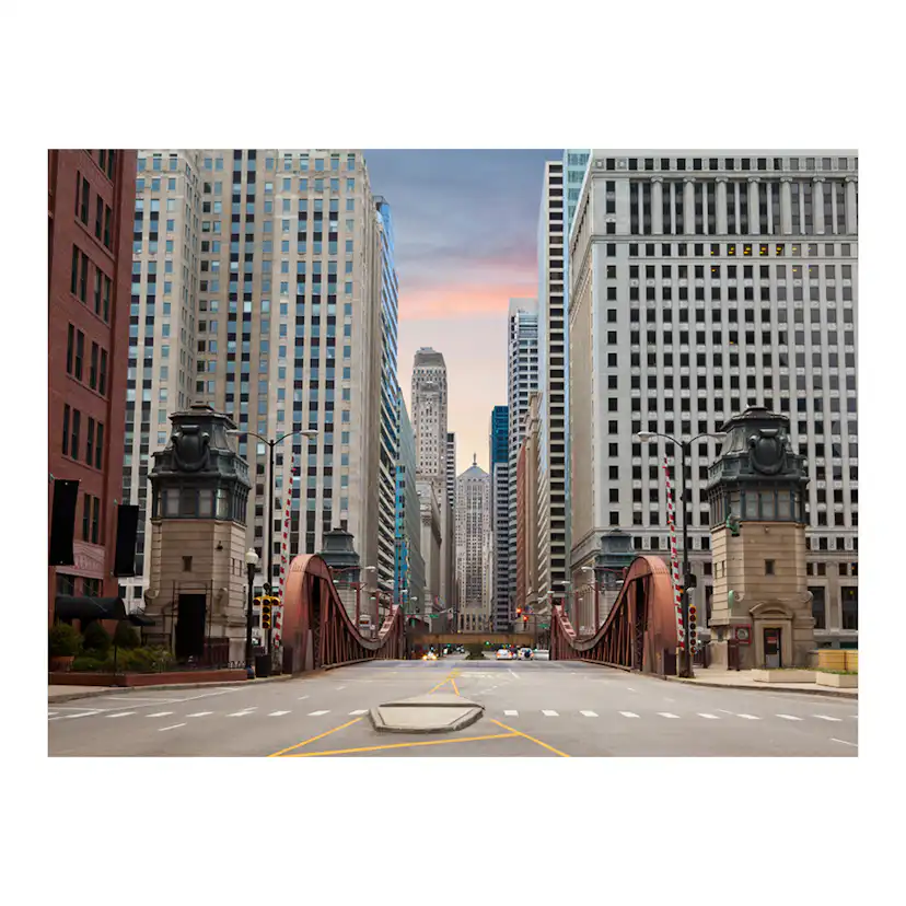 Fototapet Arkiio Chicago Street