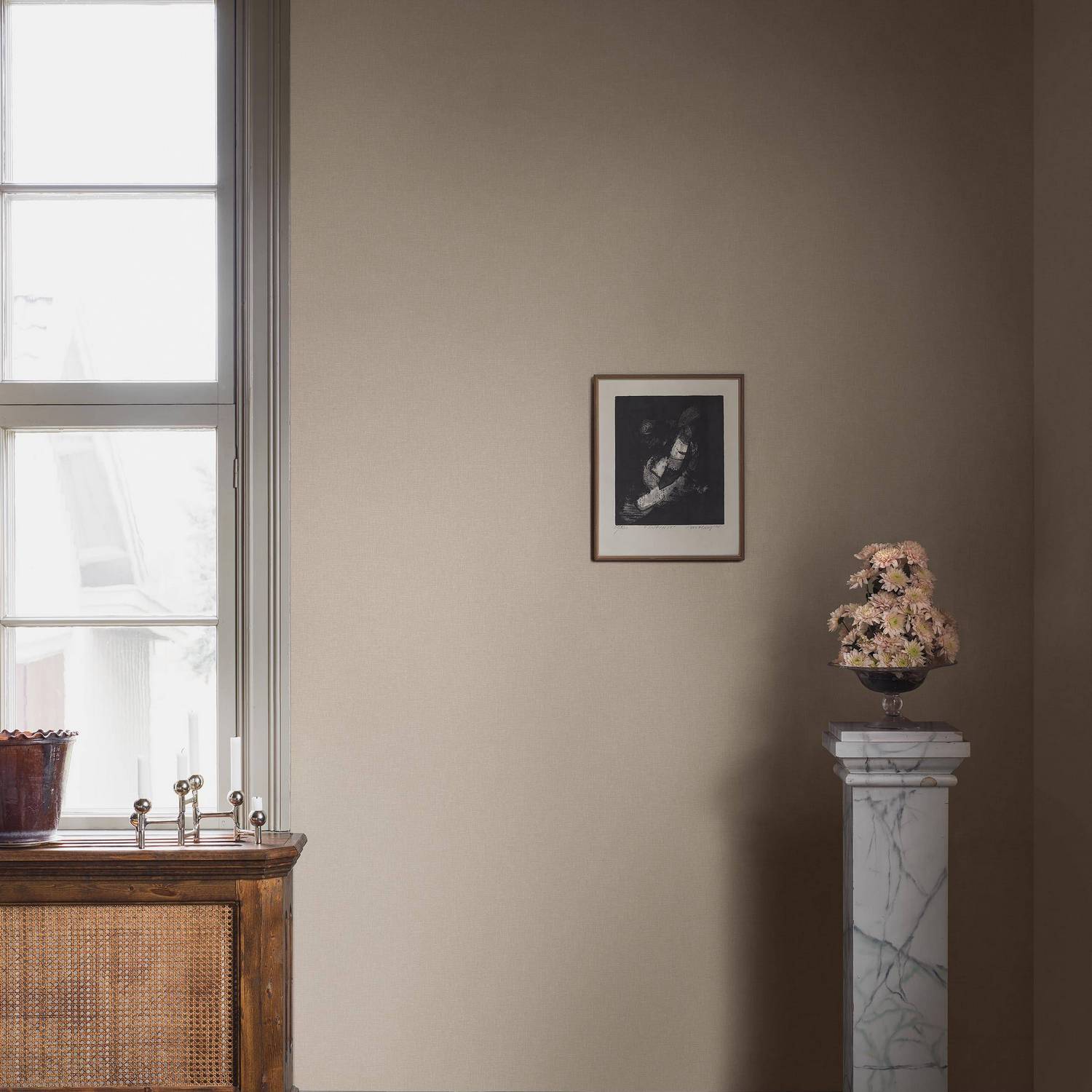 Tapet Boråstapeter Canvas Oyster 6123