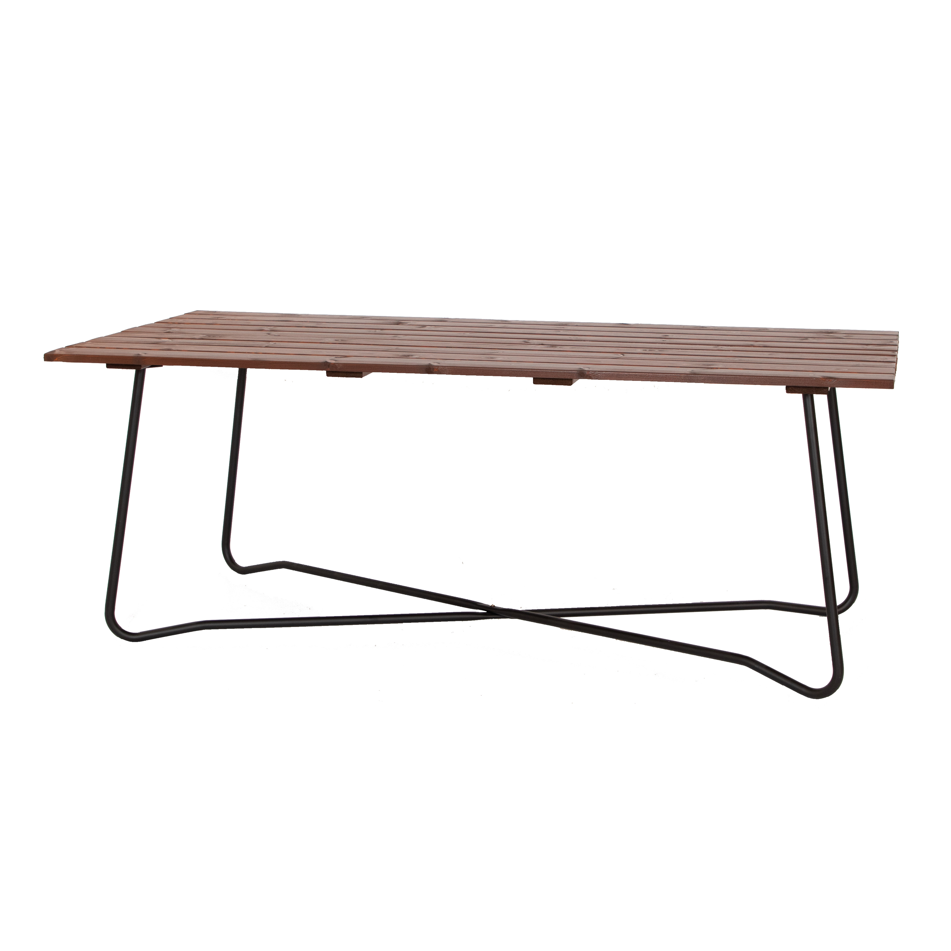 Utebord Eden Wood Wilma 90x200 cm