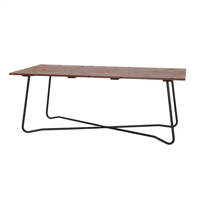 Utebord Eden Wood Wilma 90x200 cm