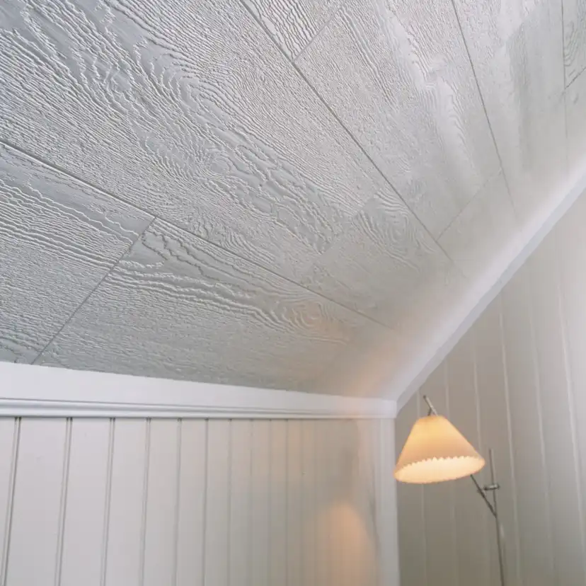 Innertak Huntonit Plankett Vit