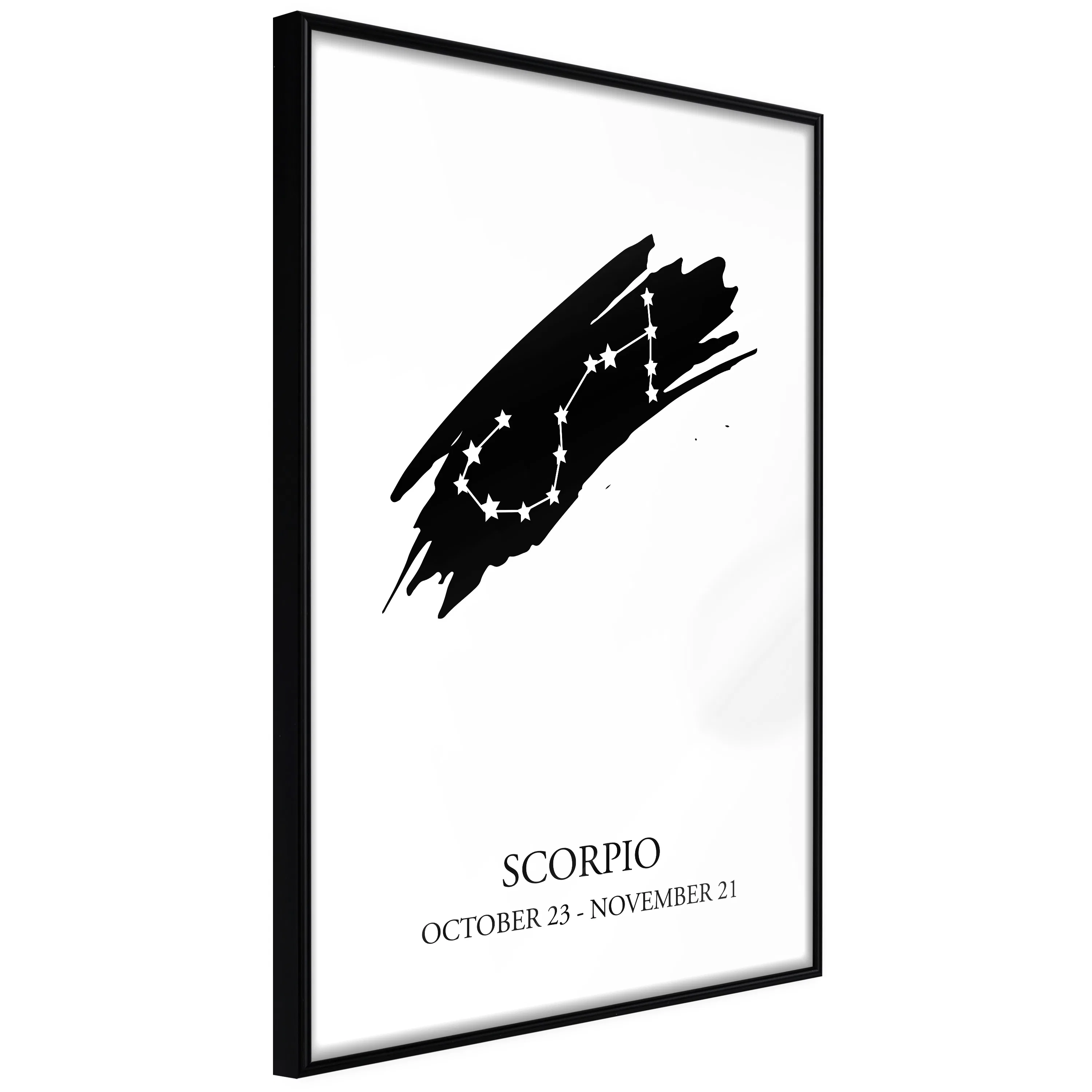 Poster Artgeist Affisch Zodiac Signs Scorpio