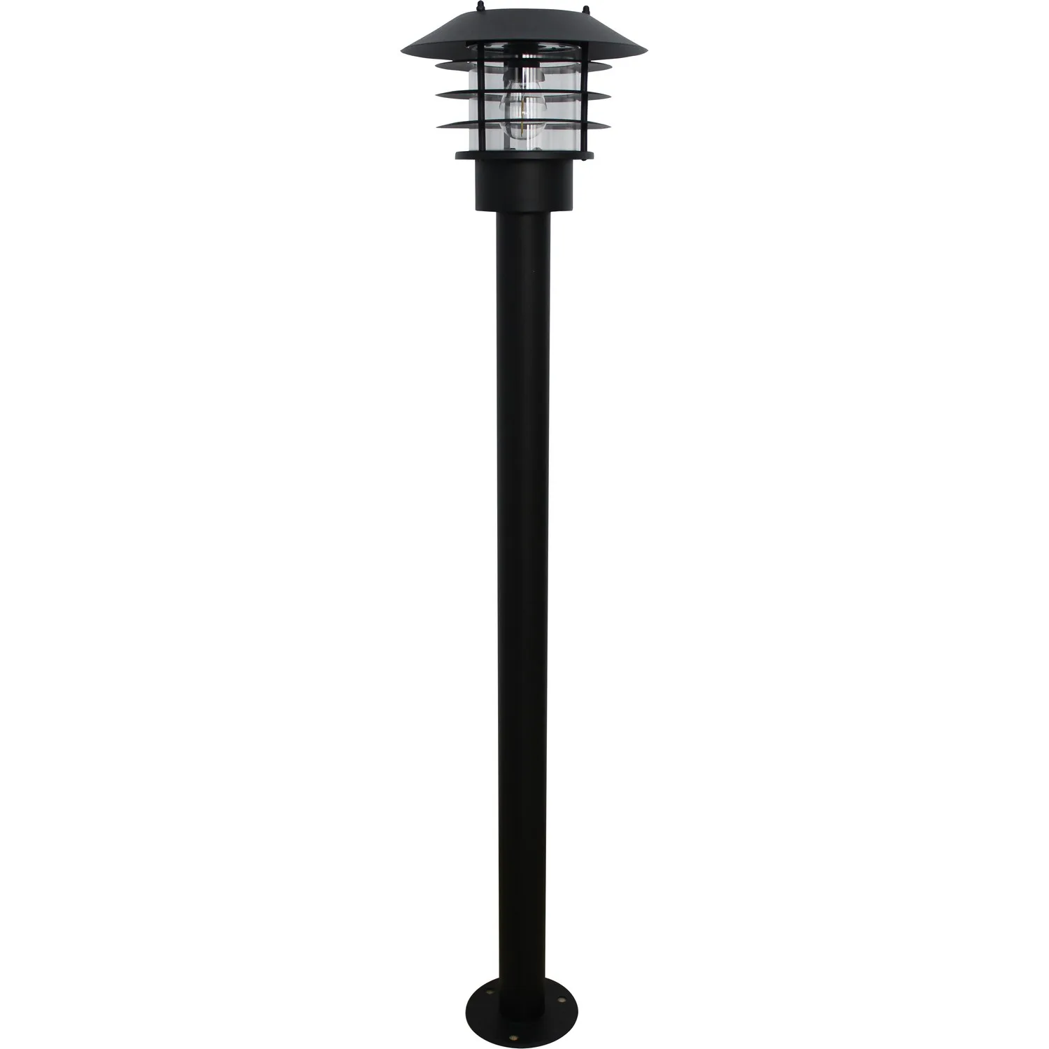 Solcellsarmatur Gelia Furuliden Pollare 1 m 3,7V 1200 Mah