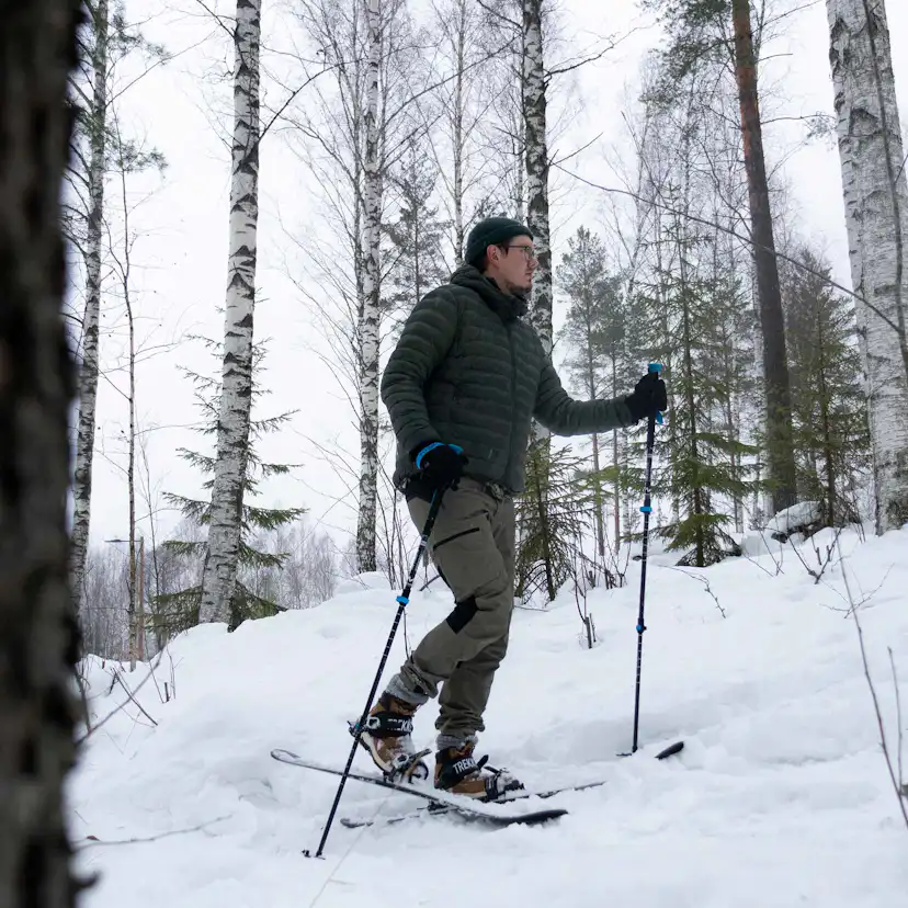 Turskidor Trekker 130 cm Med Bindningar