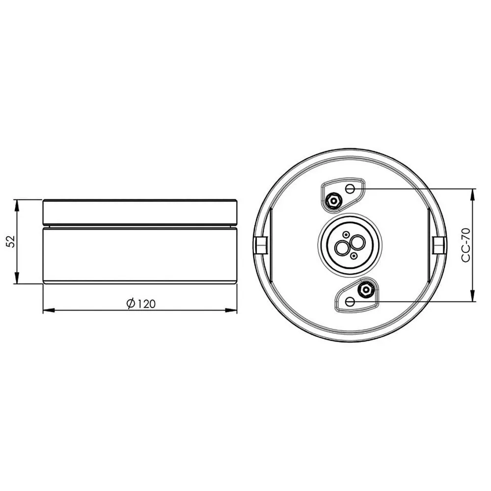 Vägg-/Taklampa Ifö Electric Cool 6-13W Gx5,3 IP23
