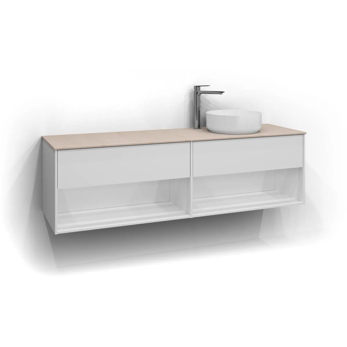 Epos Bänkskiva Danae 160x45 Höger B: 1600, Höger