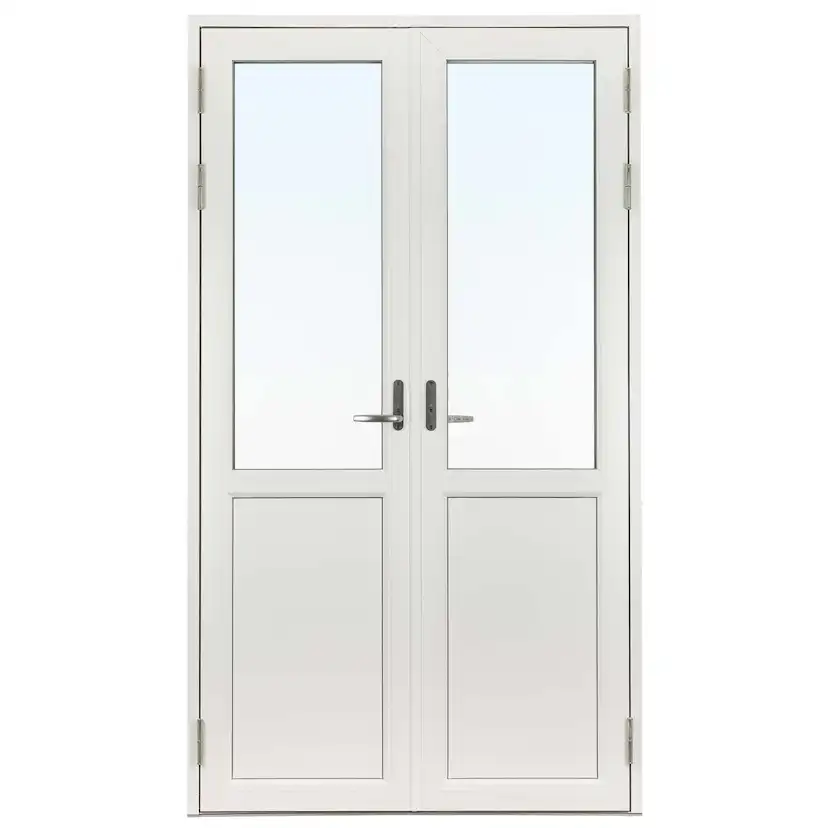 Parfönsterdörr Svenska Fönster Svanenmärkt Aluminiumbeklätt Trä 3-Glas