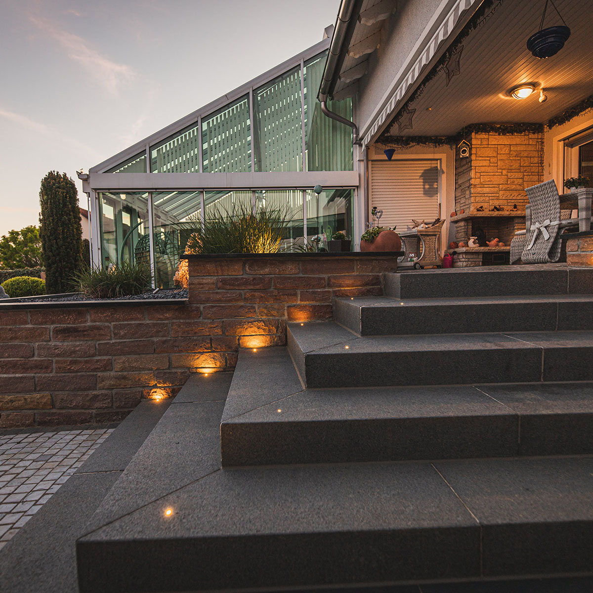 Däcksbelysning Heissner Smart Light 3W RGB Kvadratisk 80x80 mm