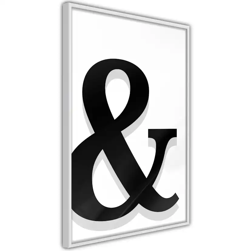 Poster Artgeist Affisch Decorative Letter