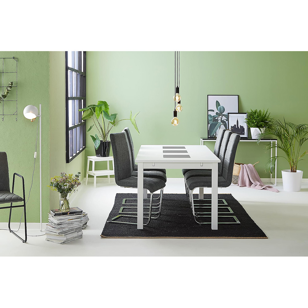 Matgrupp In Living Jasmin med 6 st Cibus Stolar