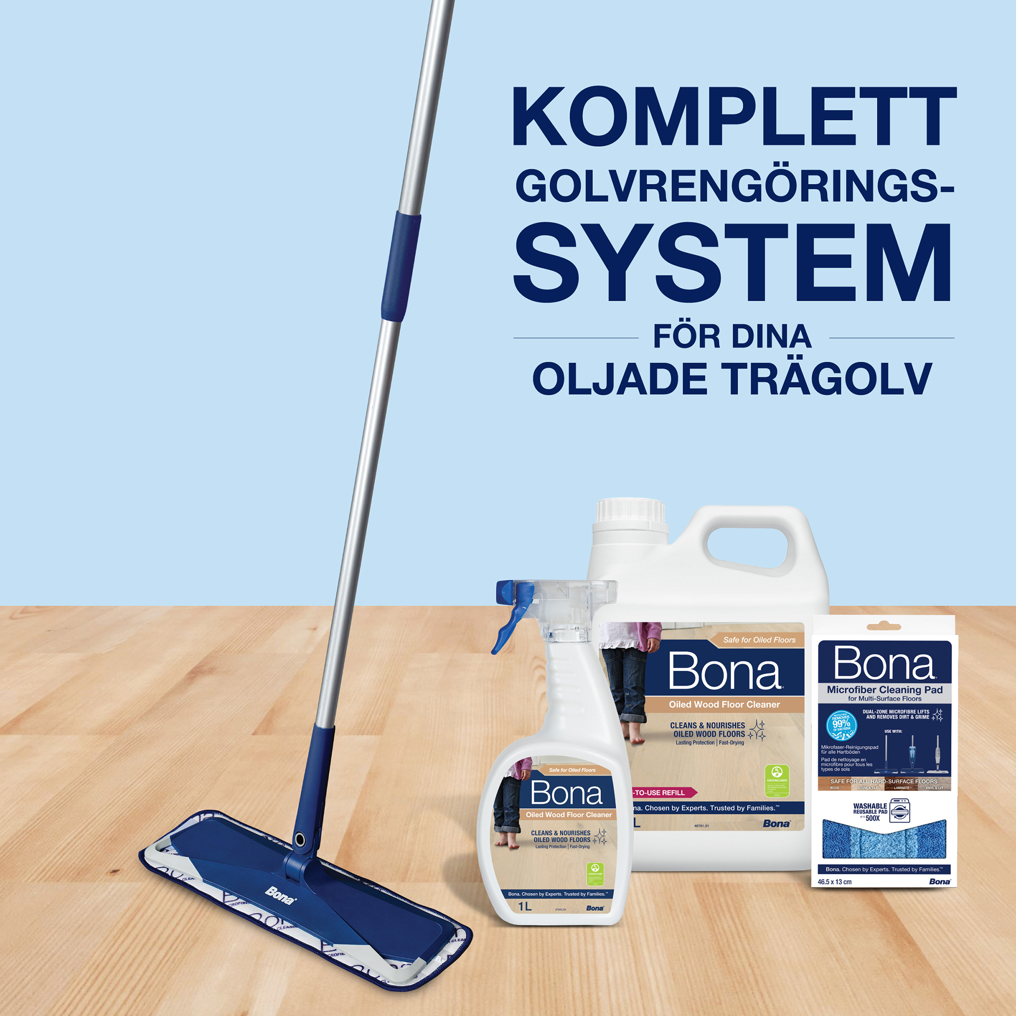 Cleaner Bona för Oljade Trägolv 1 liter