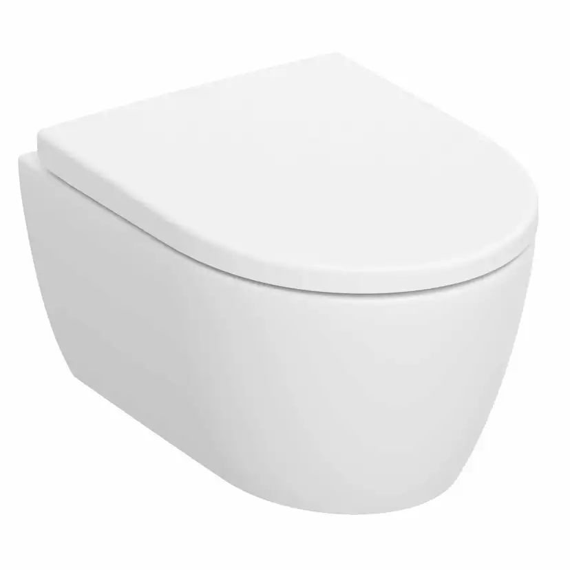 Vägghängd Toalettstol Geberit iCon Rimfree Turboflush Kompakt 503.049.JT.1