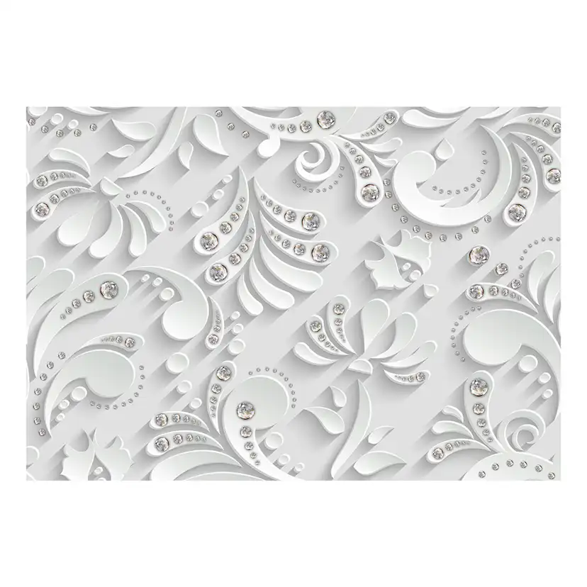 Fototapet Arkiio Flowers With Crystals