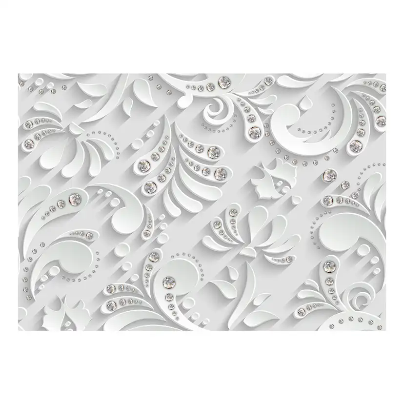 Fototapet Arkiio Flowers With Crystals
