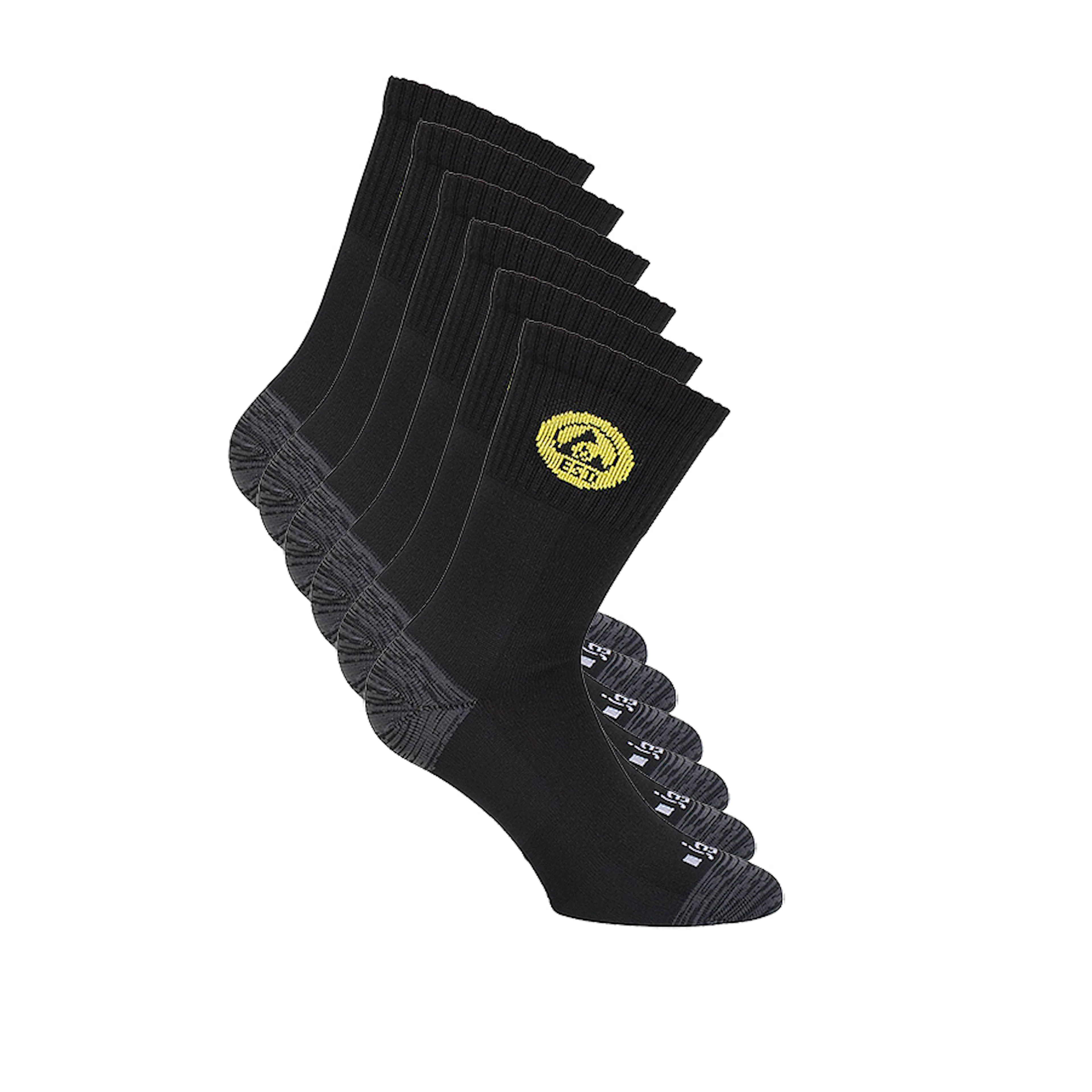 ESD-strumpa Jalas 8201 Svart 6-Pack