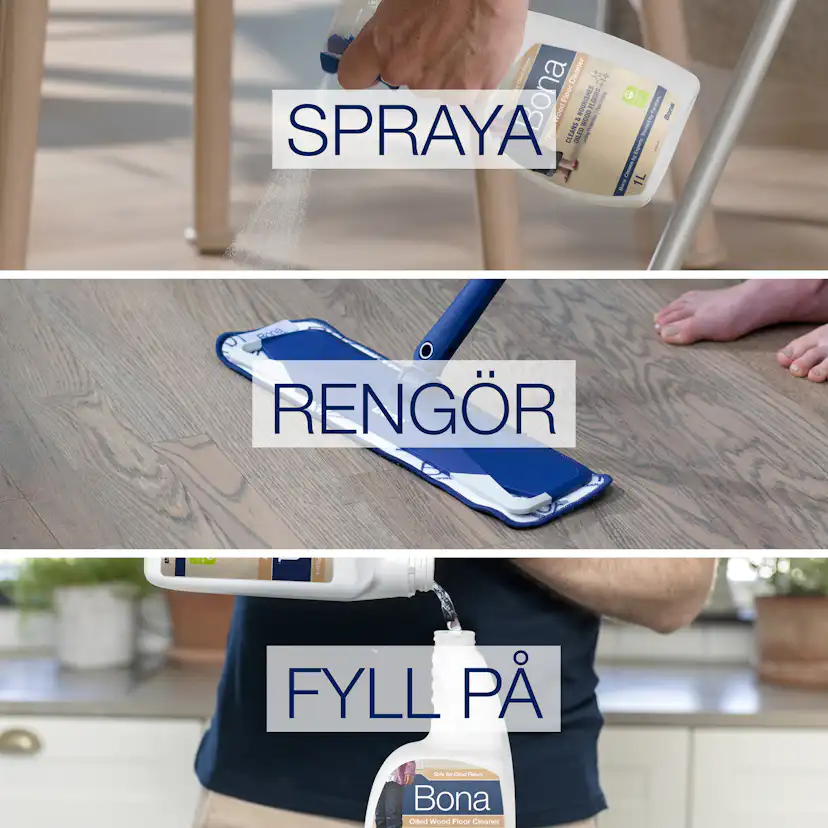 Cleaner Bona för Oljade Trägolv 1 liter