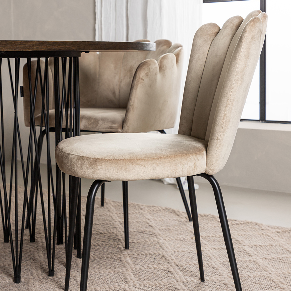 Matgrupp furniture/fashion Stone med 4 Limhamn Light Stolar och 2 Limhamn Stolar