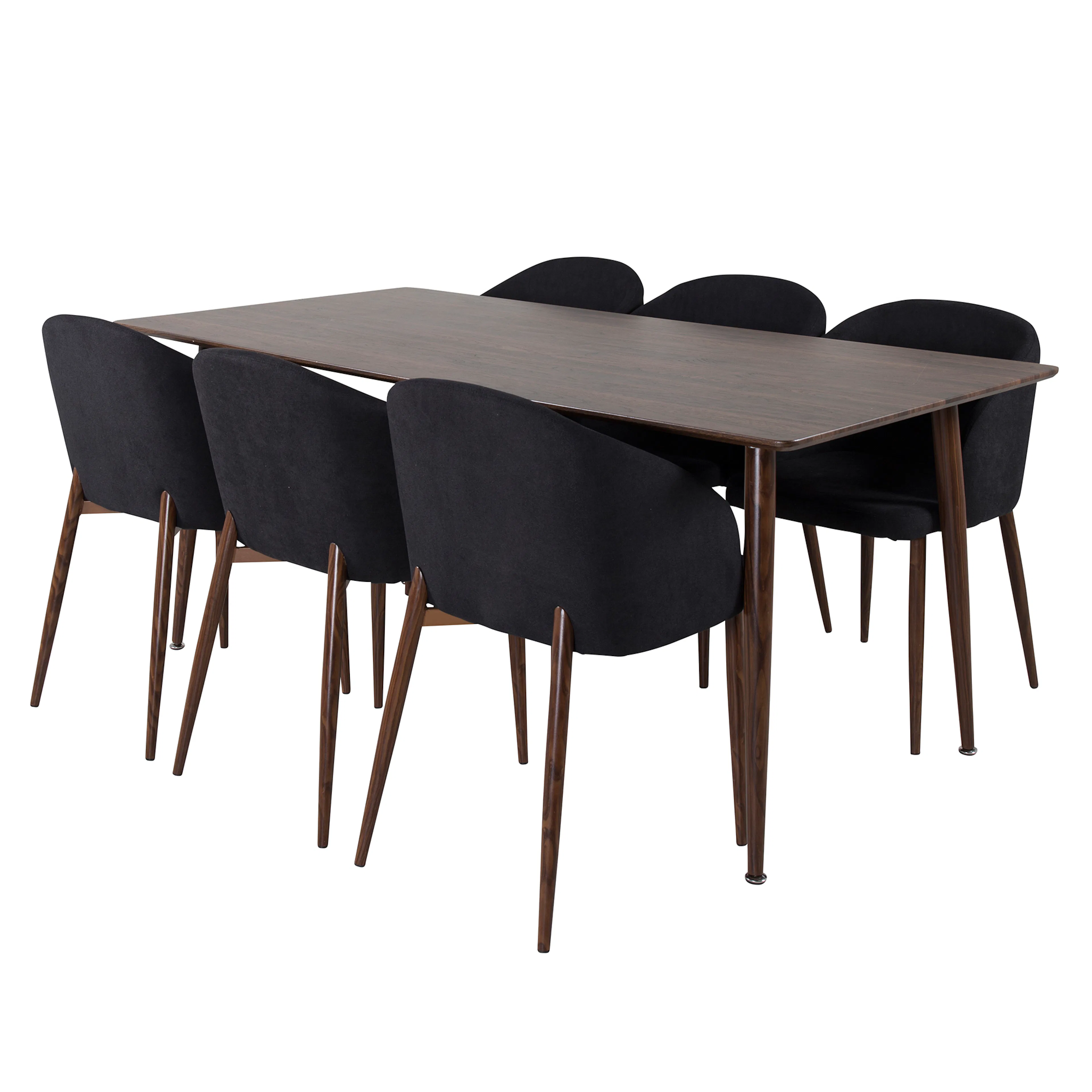 Matgrupp Venture Home Pobbie med 6 Archie Stolar Polyestertyg