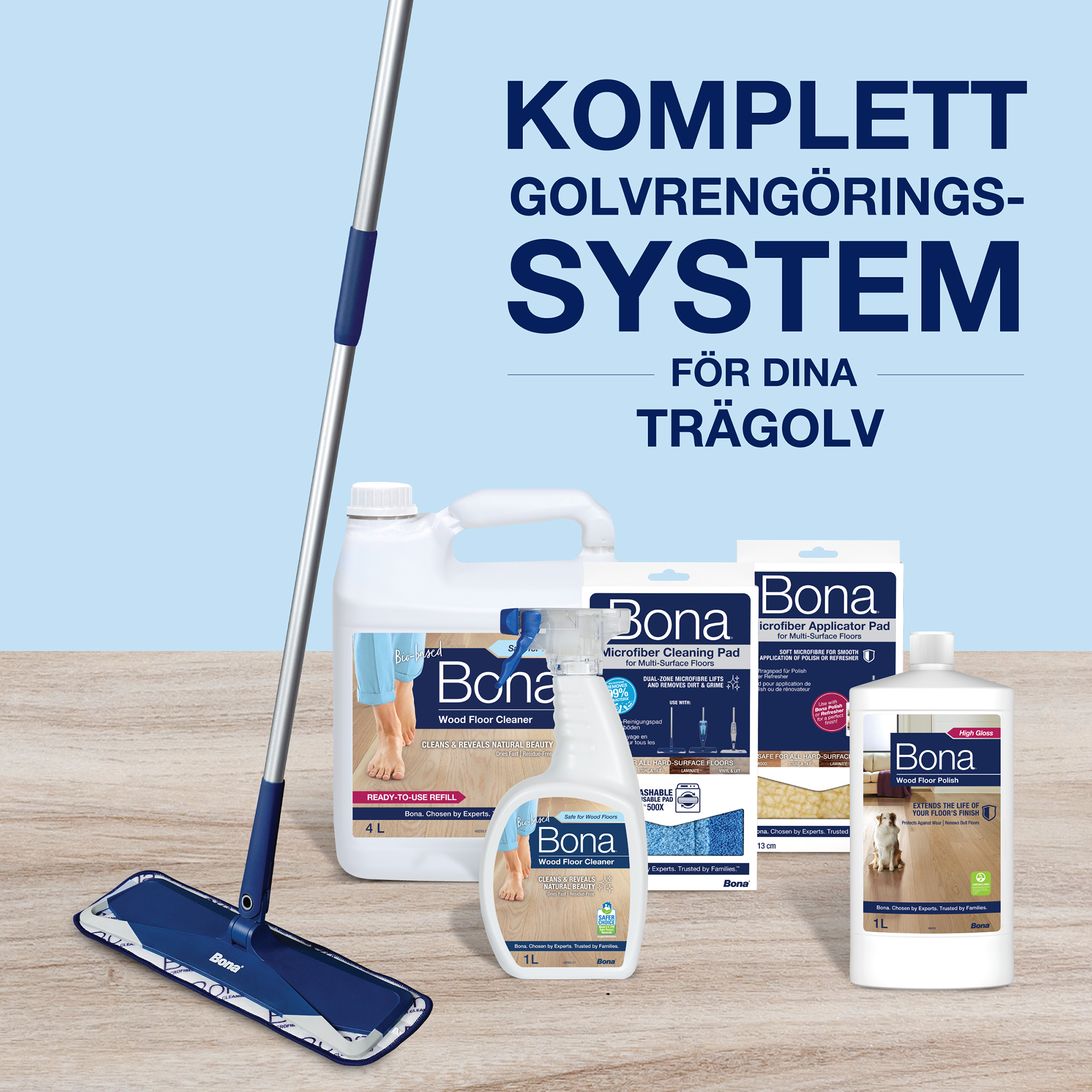 Cleaner Bona för Trägolv 1 liter