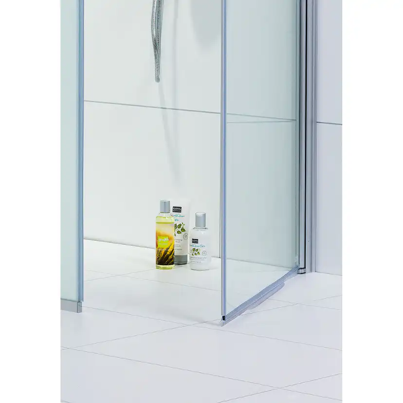 Duschhörna Noro Frost Concept Frostat+Klart glas