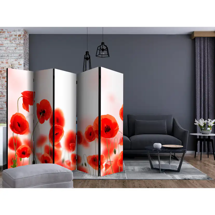 Rumsavdelare Arkiio Sleepy Poppy's Land II 225x172 cm