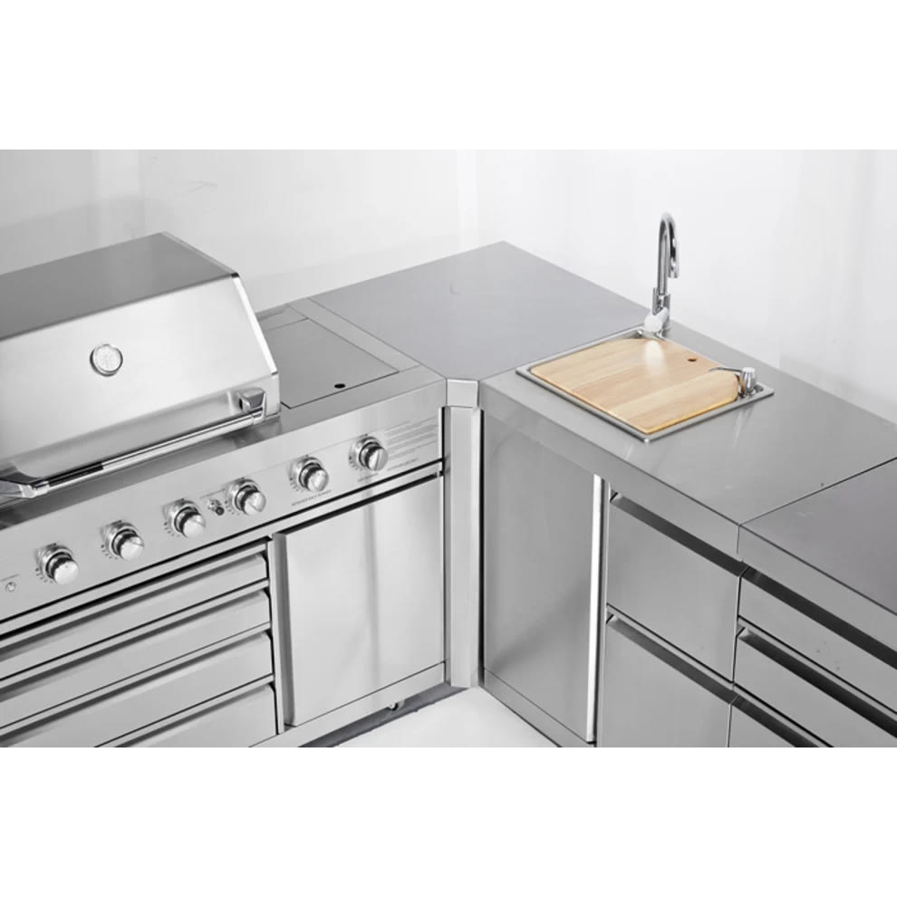 Hörnmodul Myoutdoorkitchen Classic Line Stainless 304SS 90°