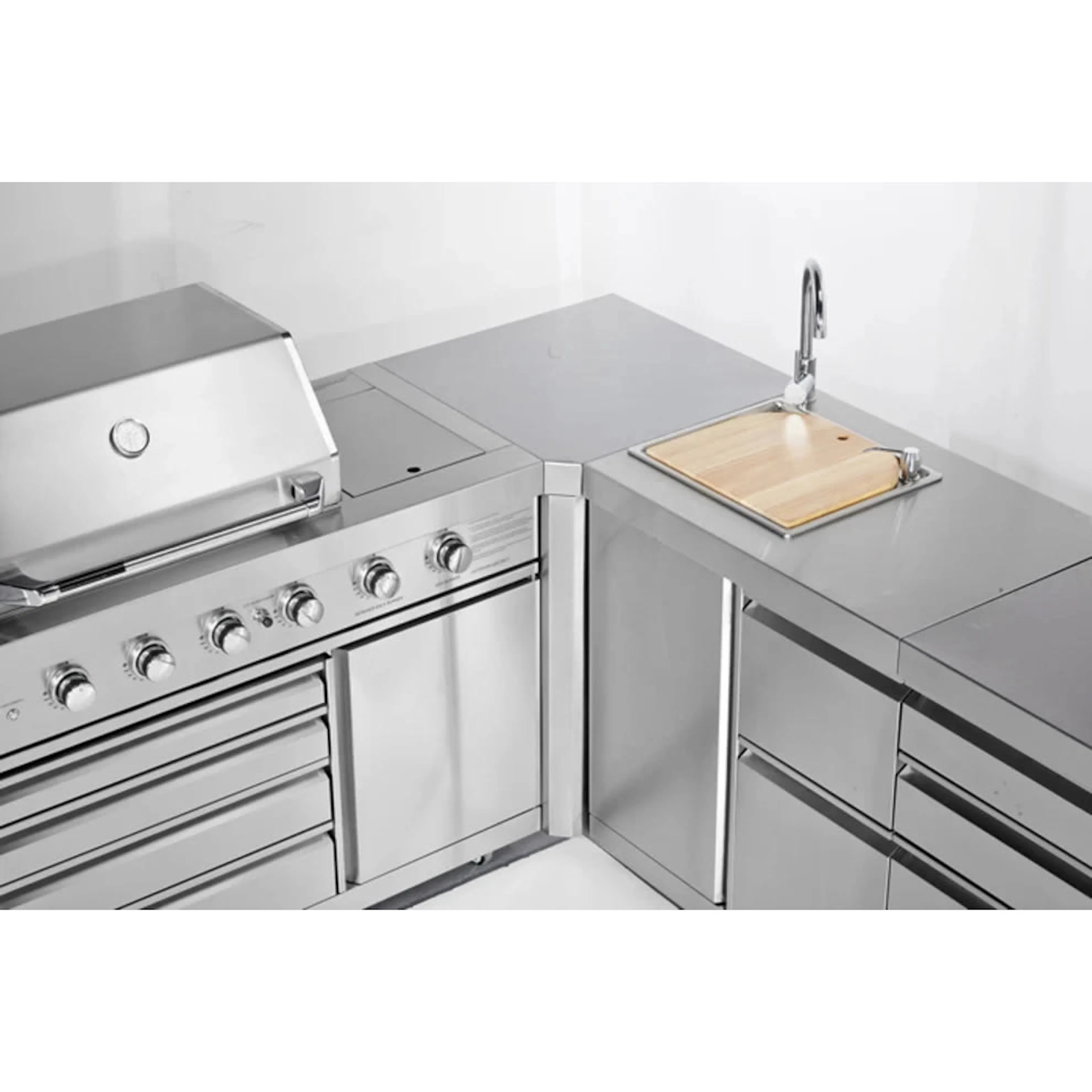 Hörnmodul Myoutdoorkitchen Classic Line Stainless 304SS 90°