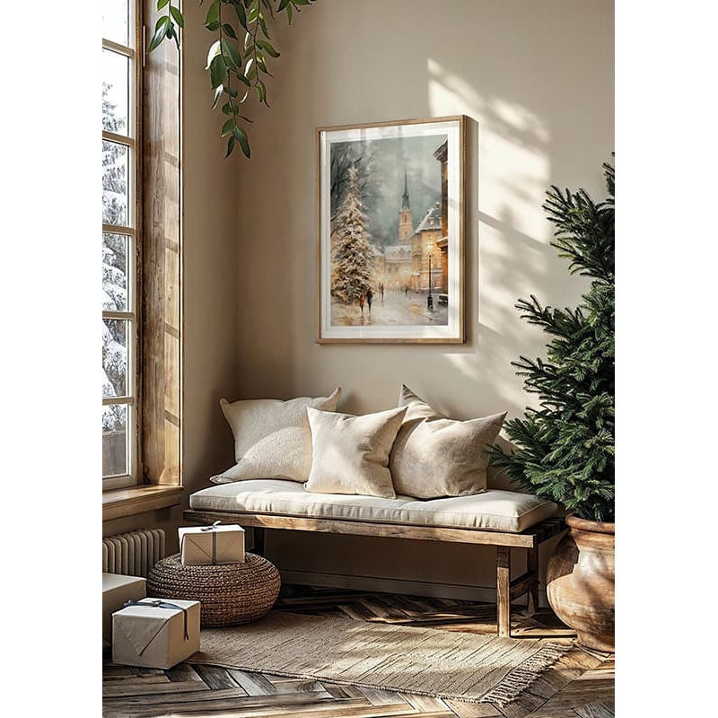 Poster Gallerix Winter Village No3
