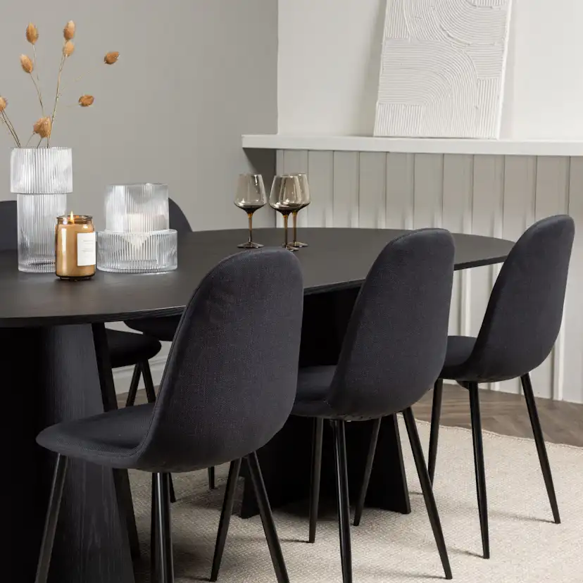 Matgrupp Venture Home Bootcut Oval med 6 Polar Stolar