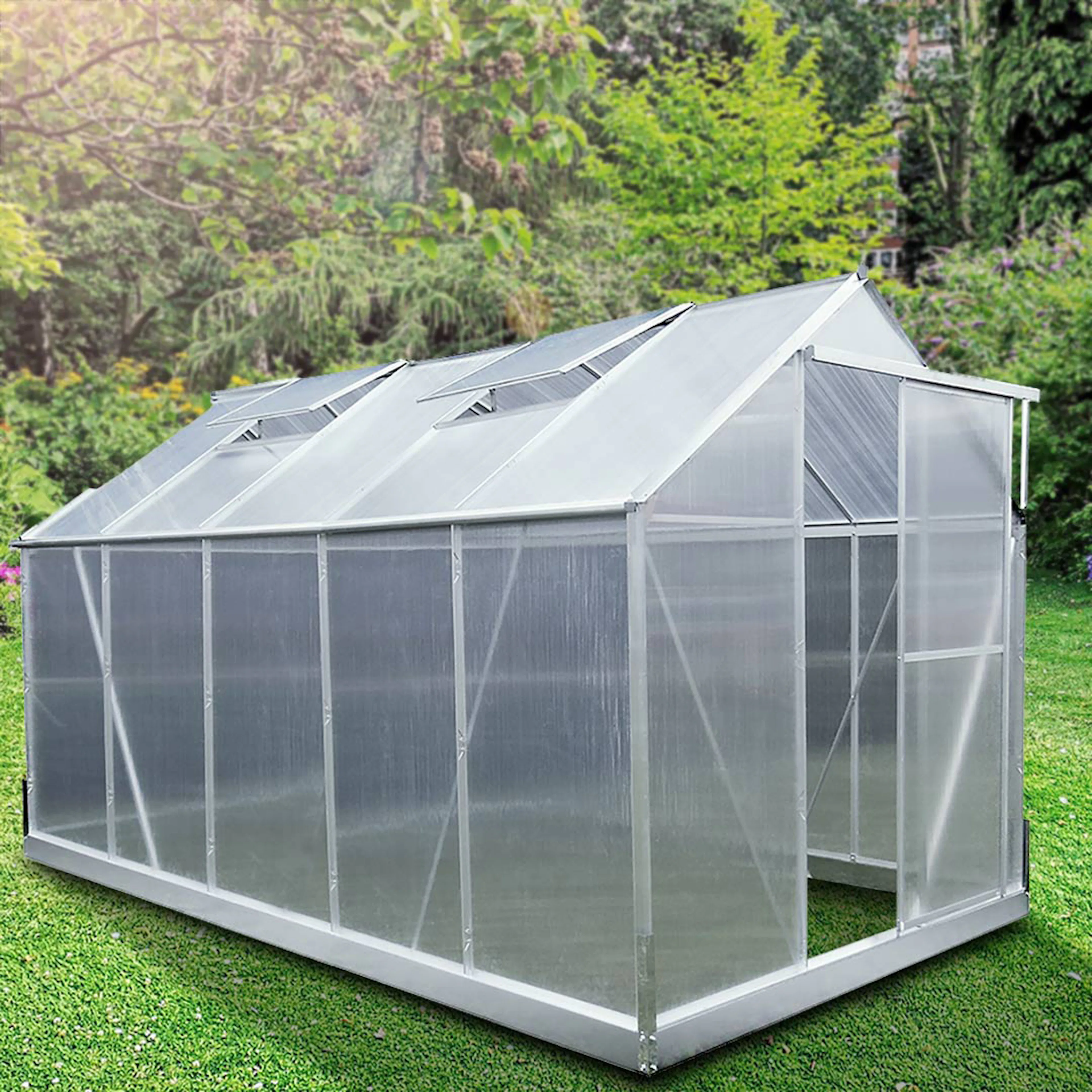 Växthus Lykke Silver 6,0 m2