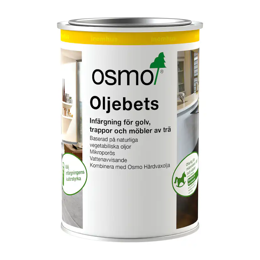 Oljebets Osmo Silvergrå 1,0 liter