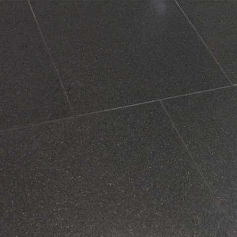 Granitplatta Stencentralen Absolute Black Matt 305x305mm