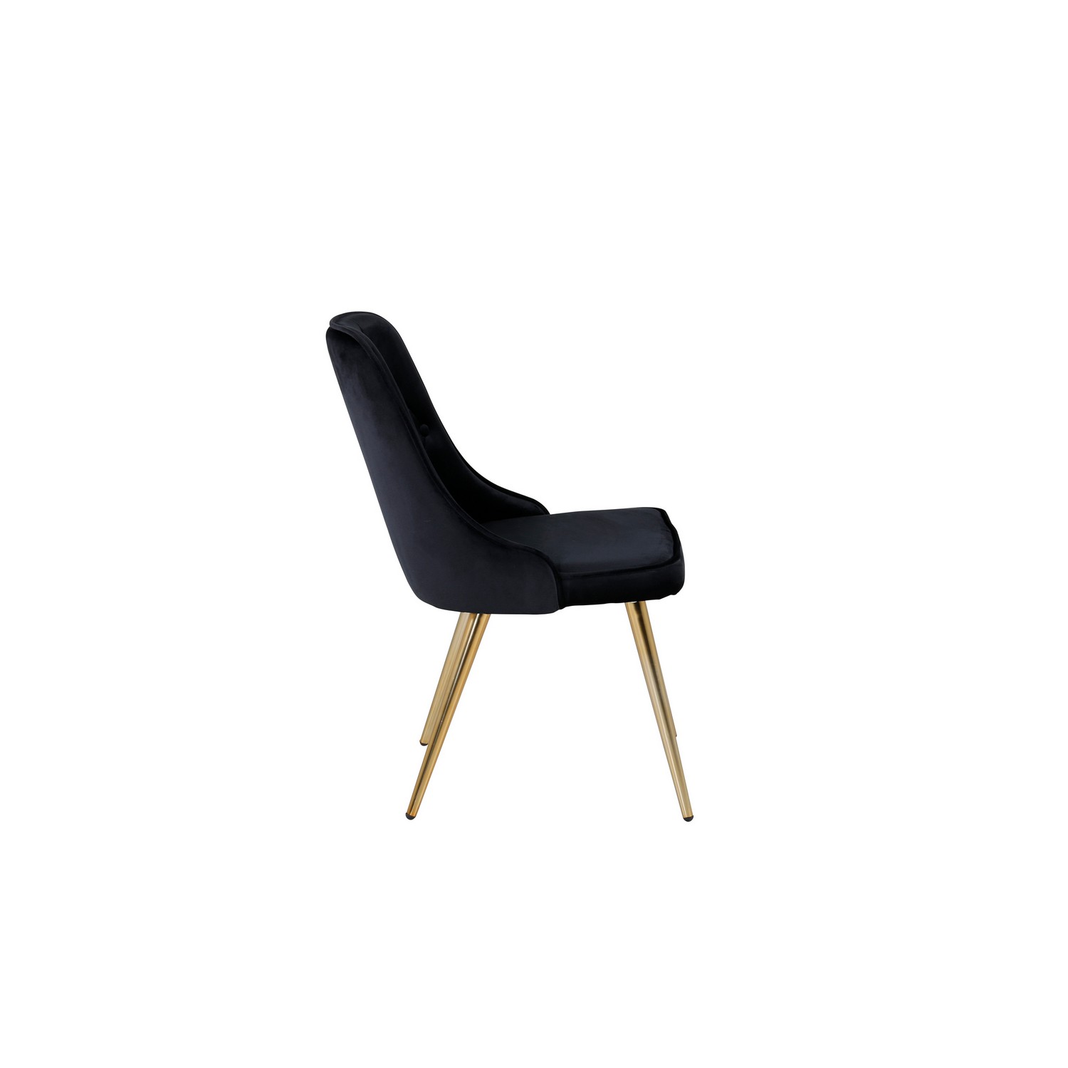 Matstol Venture Home Velvet Deluxe Matt Mässing Ben