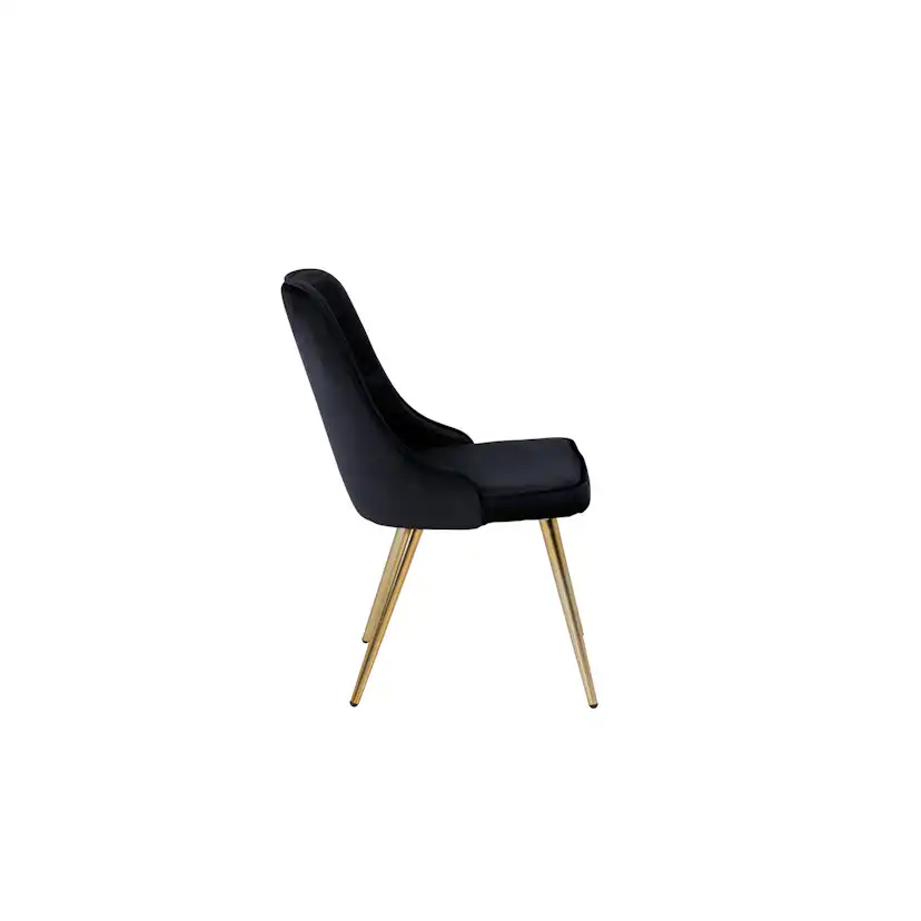 Matstol Venture Home Velvet Deluxe Matt Mässing Ben