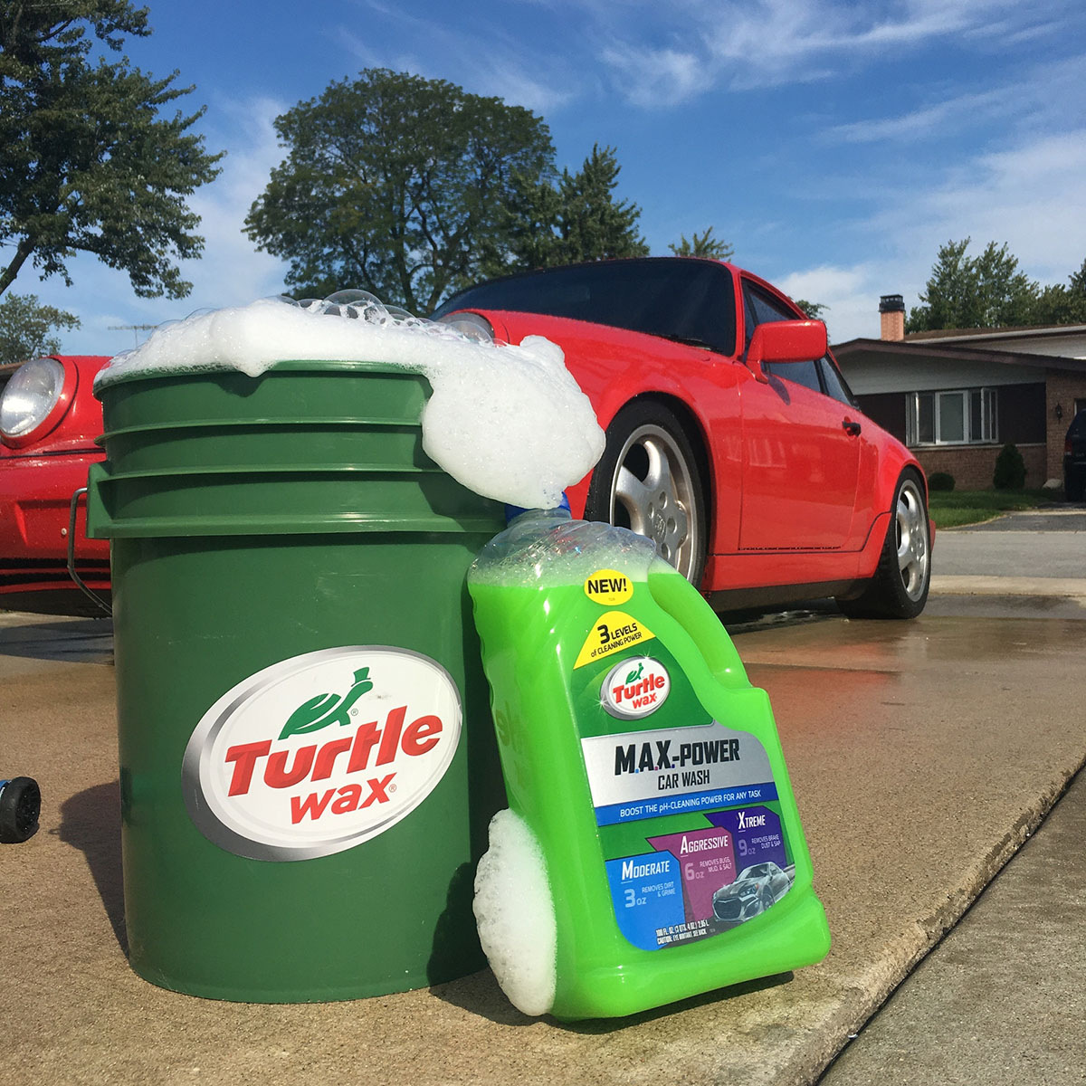 Bilshampoo Turtle Wax Max-Power 1,42 L