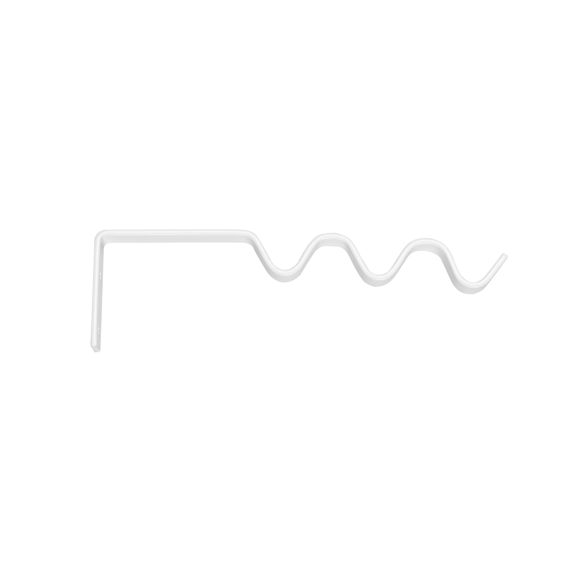 G Stödkrok vit 6+9+12 Längd: 6+9+12cm