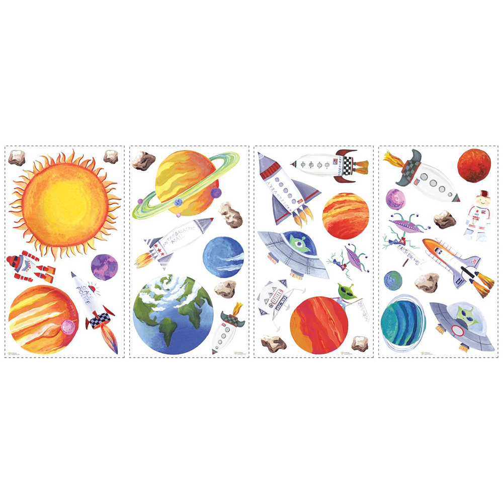 Väggdekor RoomMates Outer Space