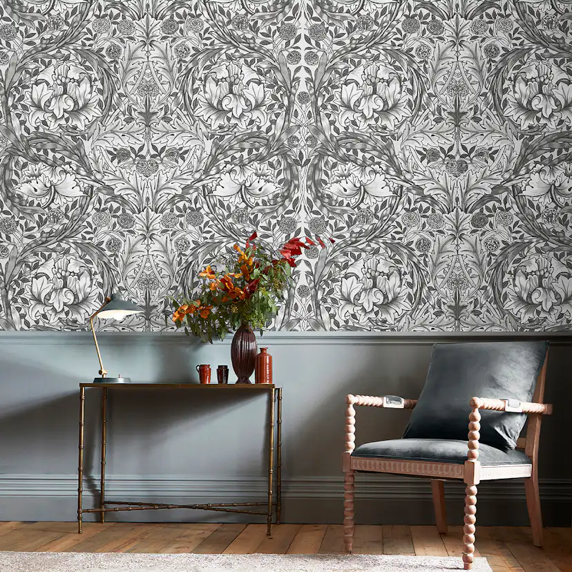 Fototapet William Morris At Home African Marigold Grey