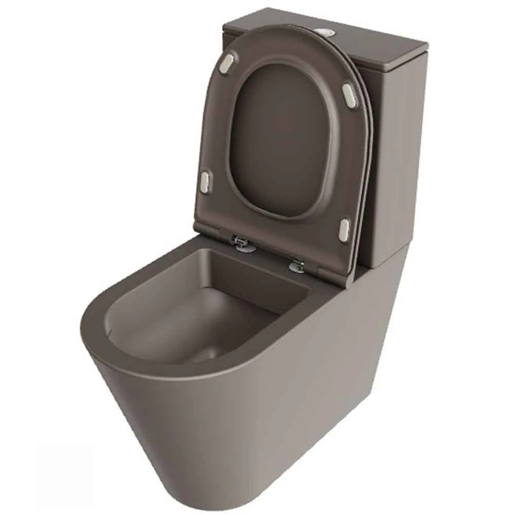 Forma Golvstående Toalettstol, Taupe