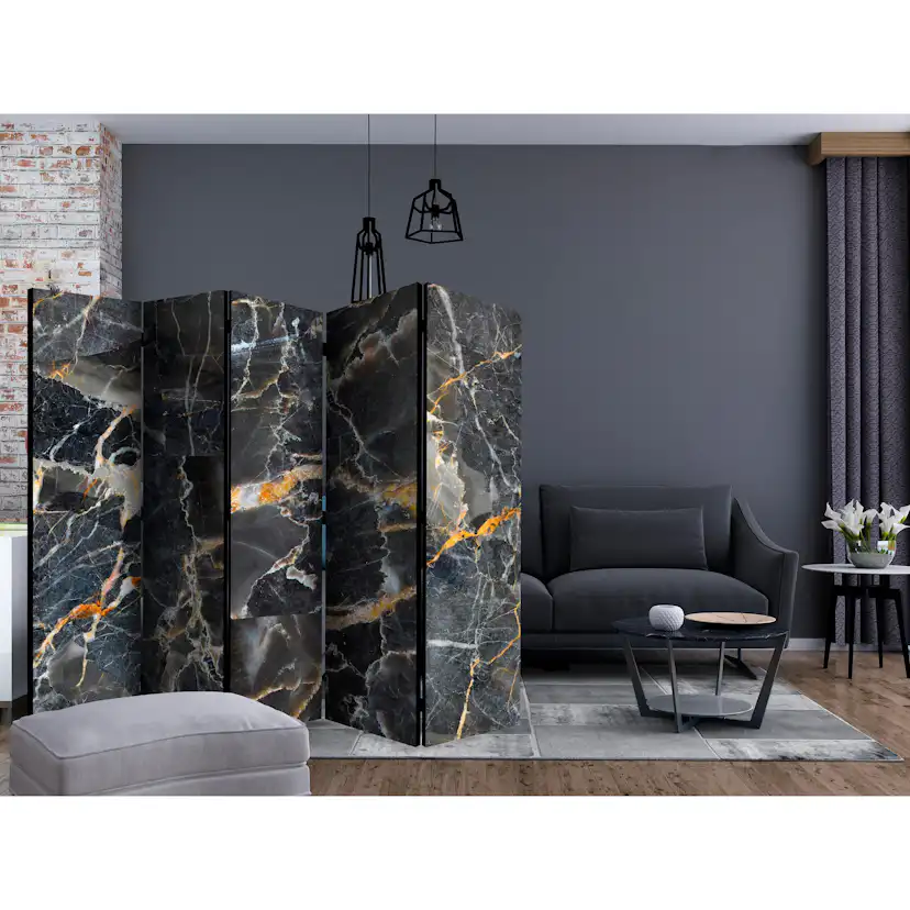 Rumsavdelare Arkiio Black Marble II 225x172 cm