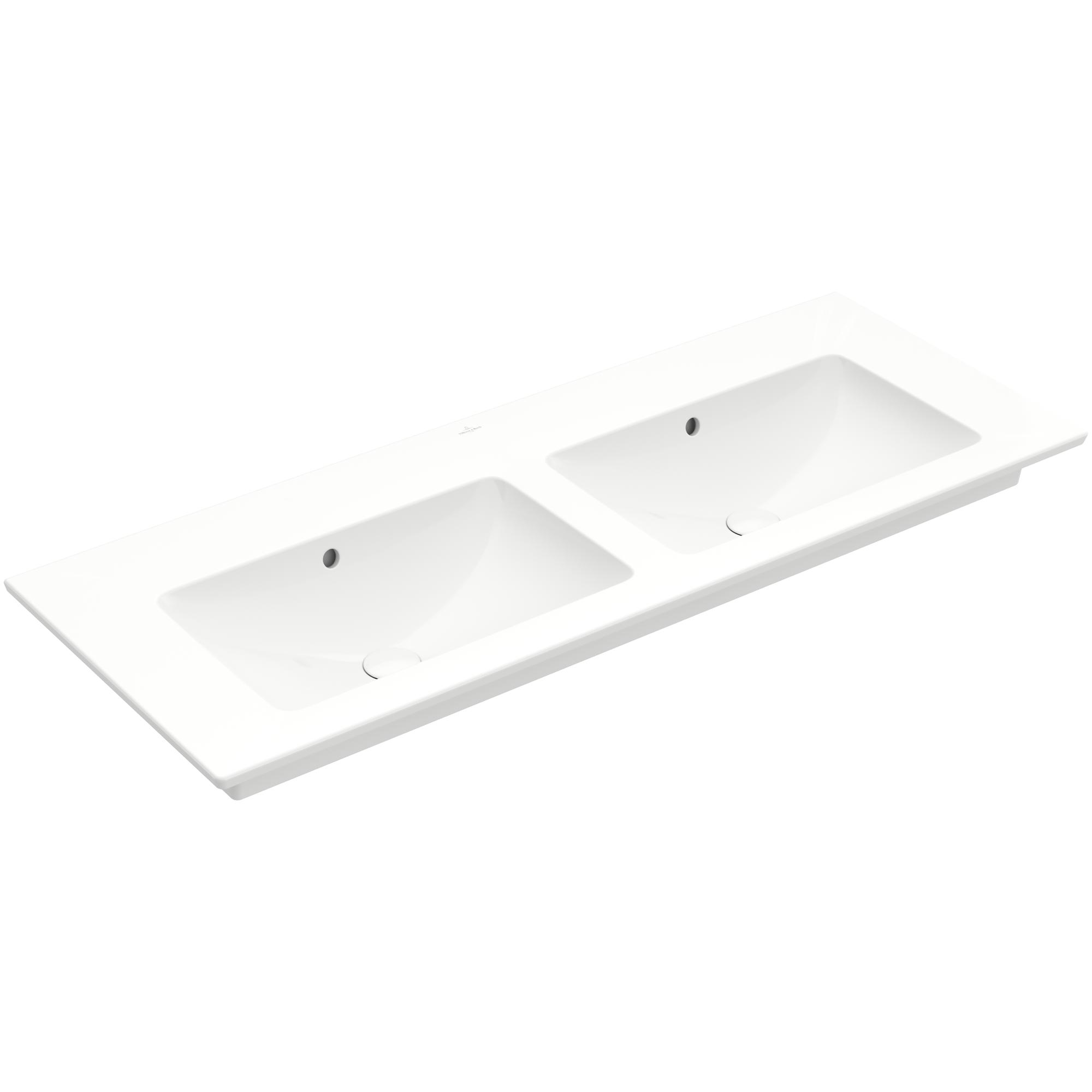 Tvättställ villeroy & Boch Venticello 4111DJ01 Vit Alpin, Med Bräddavlopp, Utan Blandarhål, för Väggmonterad blandare