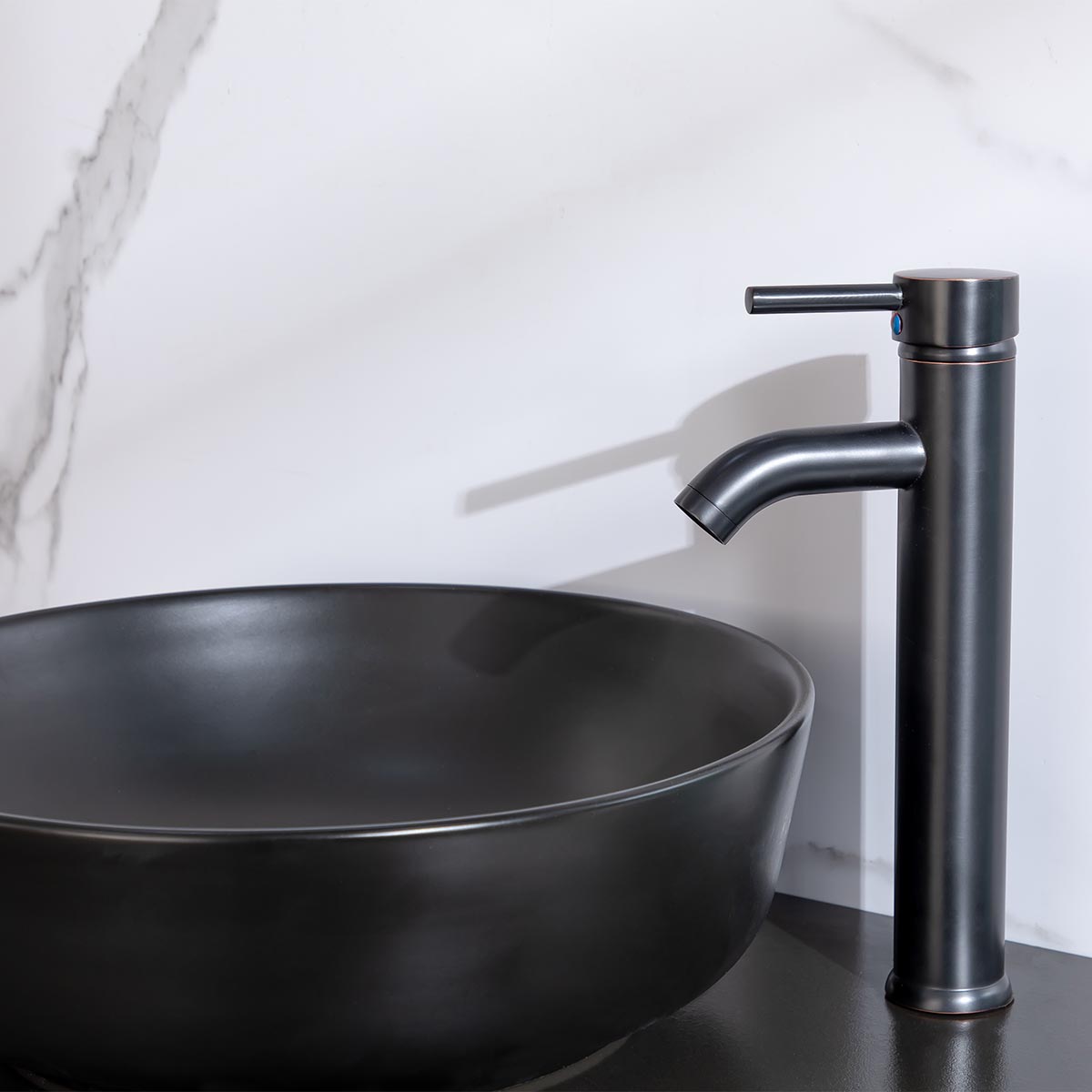 Washbasin Cabinet Bathlife FÖRTJUST 60 Brown oak Bredd: 600 mm