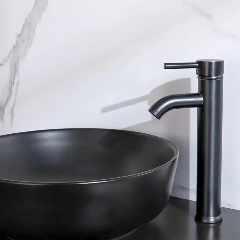 Washbasin Cabinet Bathlife FÖRTJUST 60 Brown oak Bredd: 600 mm