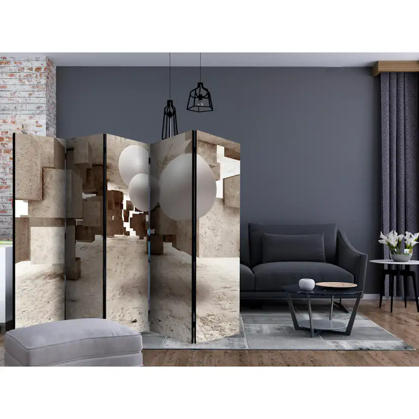 Rumsavdelare Arkiio Concrete Maze II 225x172 cm