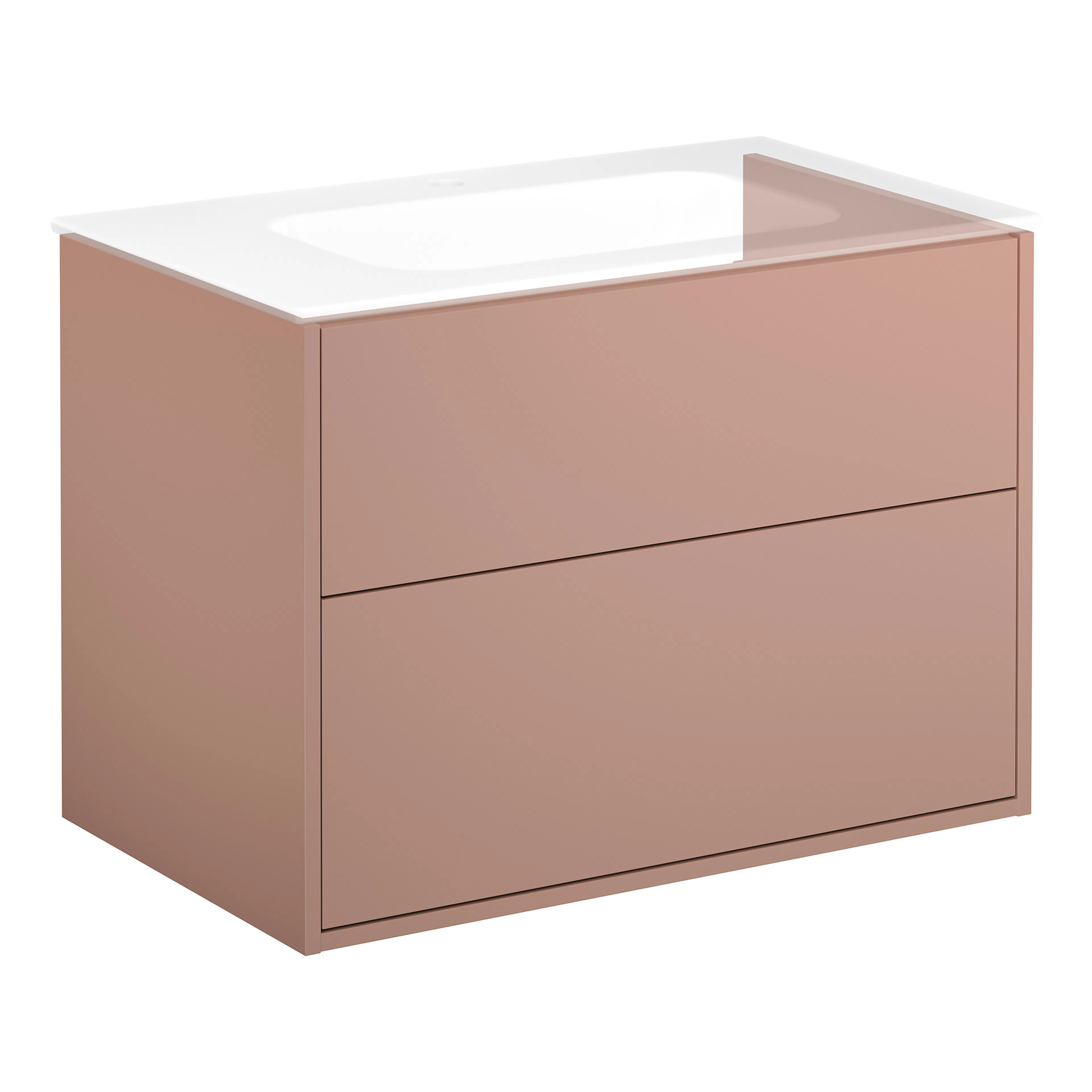 Artic kommodskåp 80cm Peach Peach, Utan Tvättställ, Inga hål