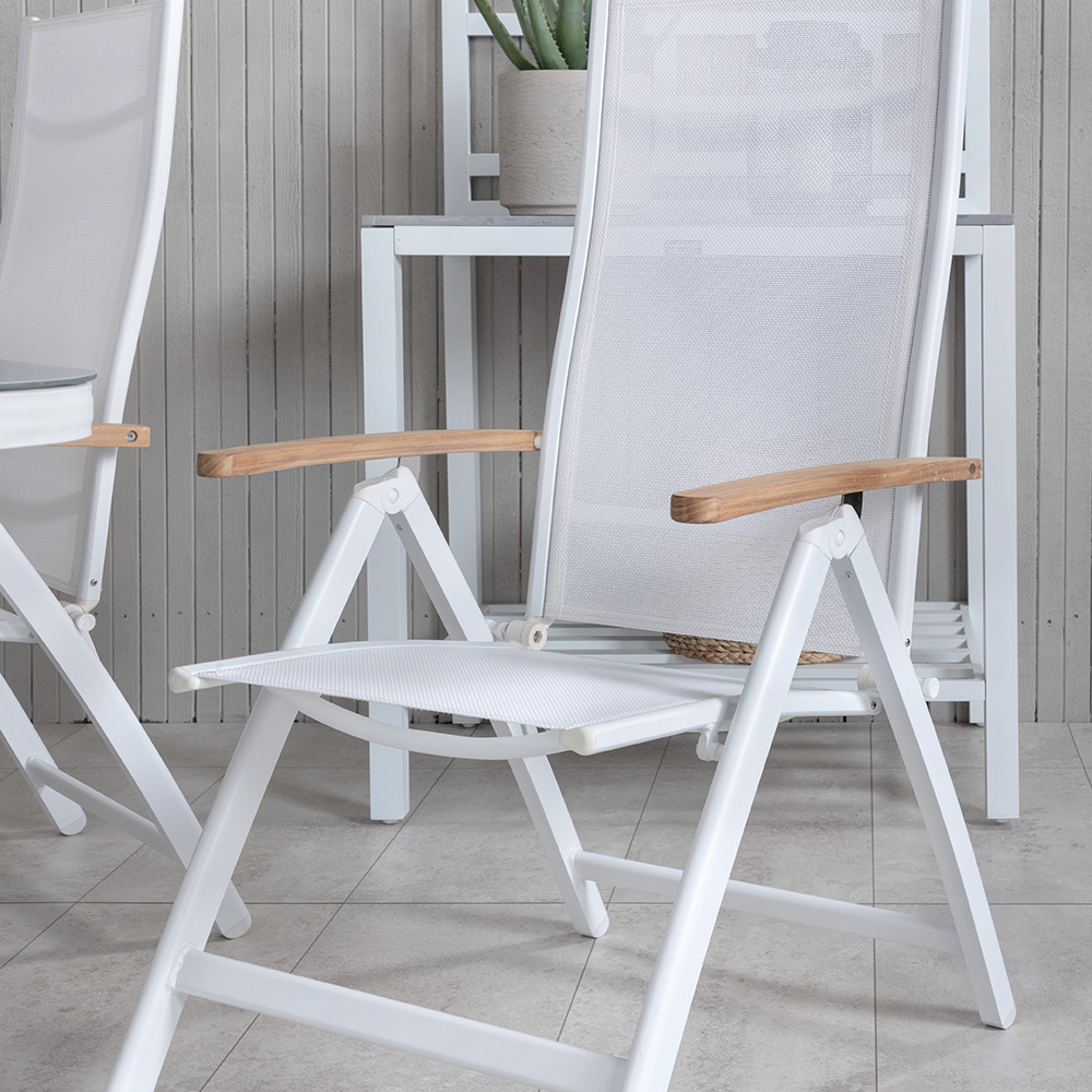 Matgrupp Venture Home Vyn med 4 Pandi Matstolar