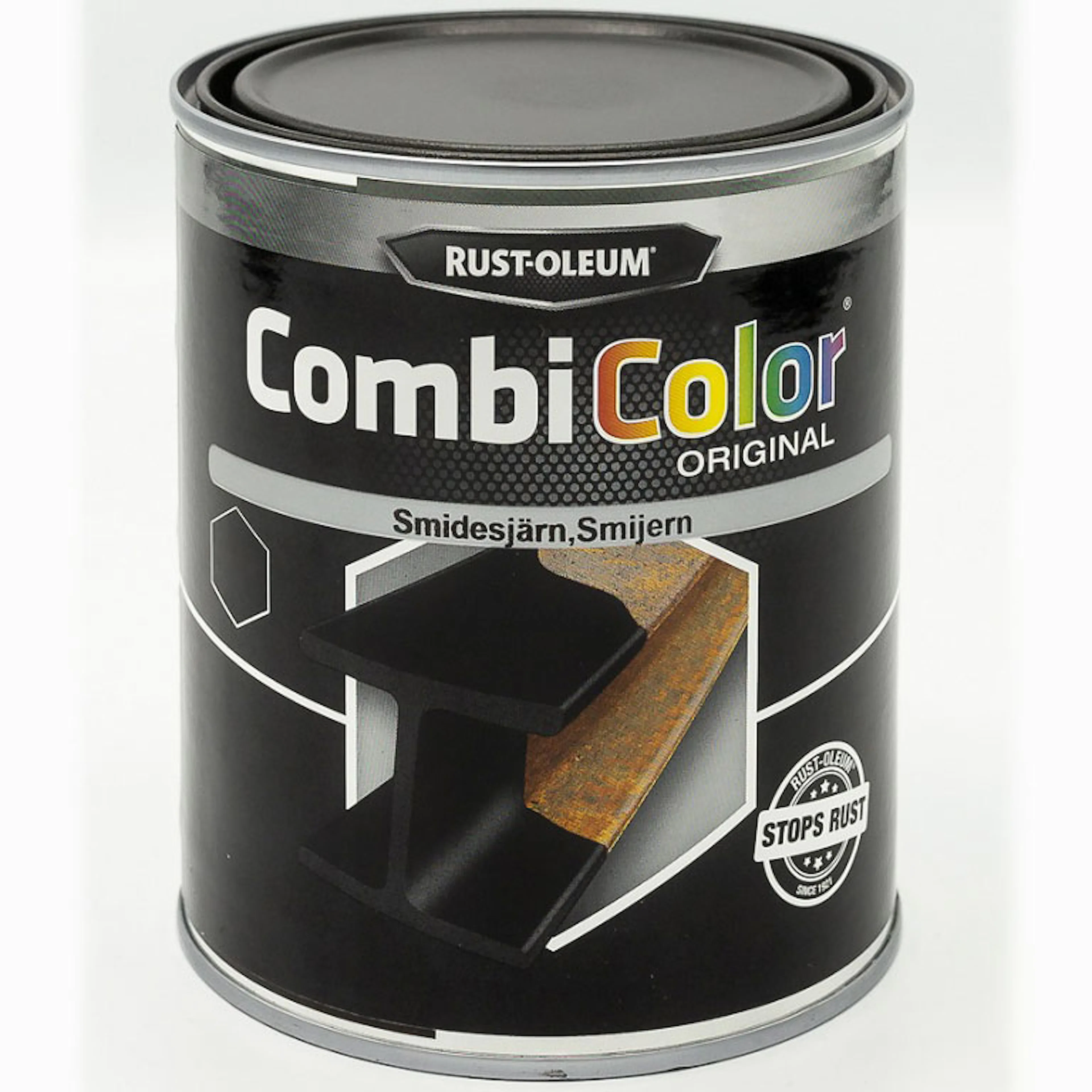 COMBICOLOR® SMIDESJÄRN SVART - 750ml Volym: 0,75 L,  Färg: Svart