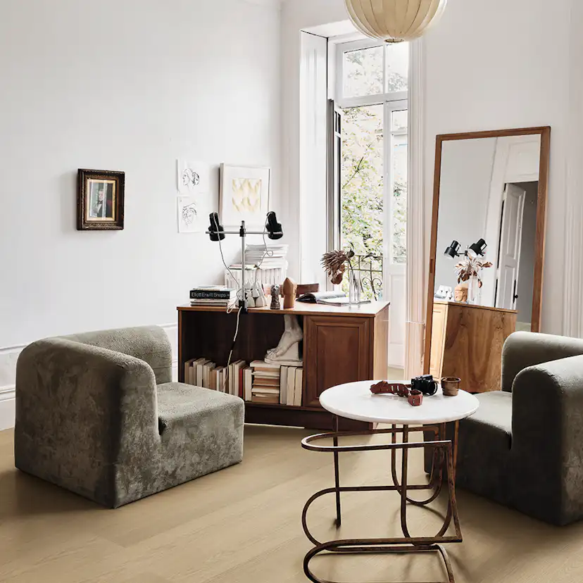 Laminatgolv Lillehammer SELECT BEIGE OAK Living Expression